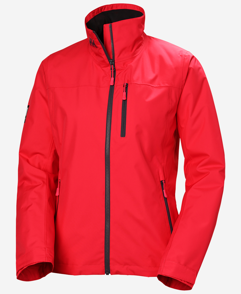 Image of Coats & Jackets. Product name - W CREW MIDLAYER JACKET 2.0, 162 Red in Red colour by brand - Helly Hansen