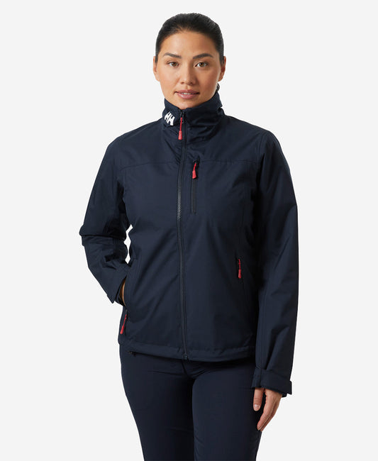 Image of Coats & Jackets. Product name - W CREW MIDLAYER JACKET 2.0, Navy in Navy colour by brand - Helly Hansen