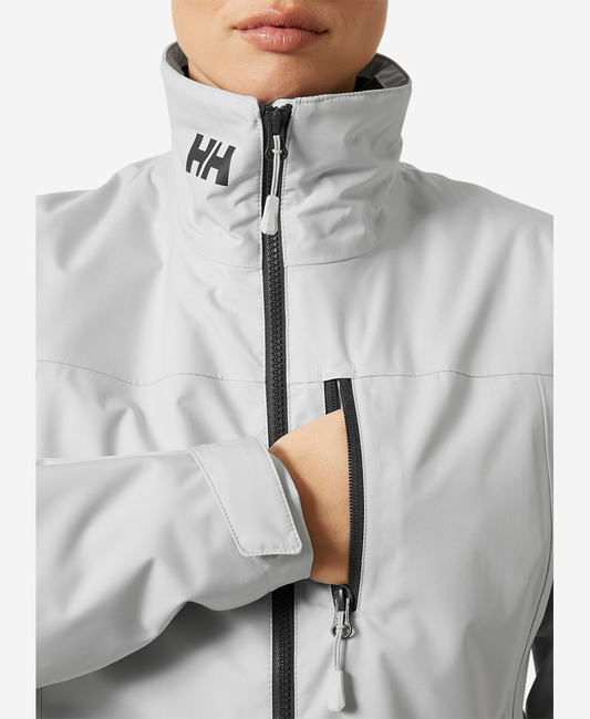 Helly Hansen W CREW MIDLAYER JACKET 2.0 (Grey Fog)
