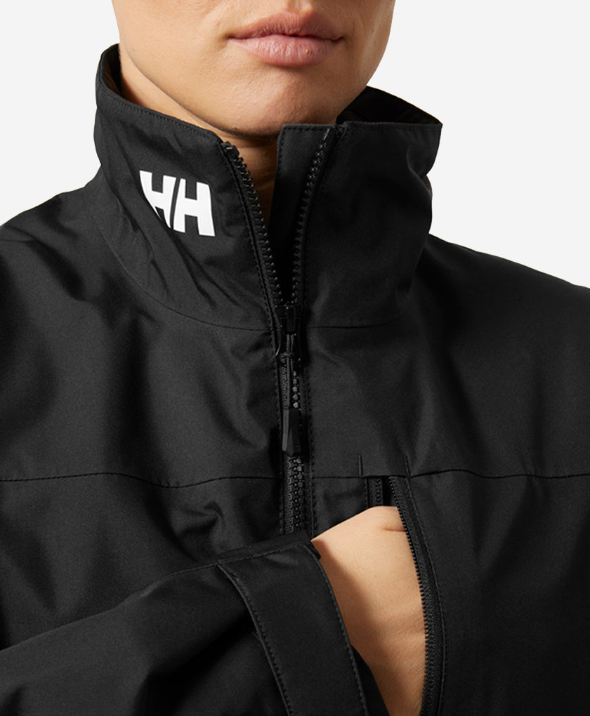 Helly Hansen W CREW MIDLAYER JACKET 2.0 (Black)