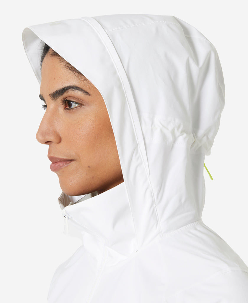 Helly Hansen W HP RACING HOODED JACKET (White)