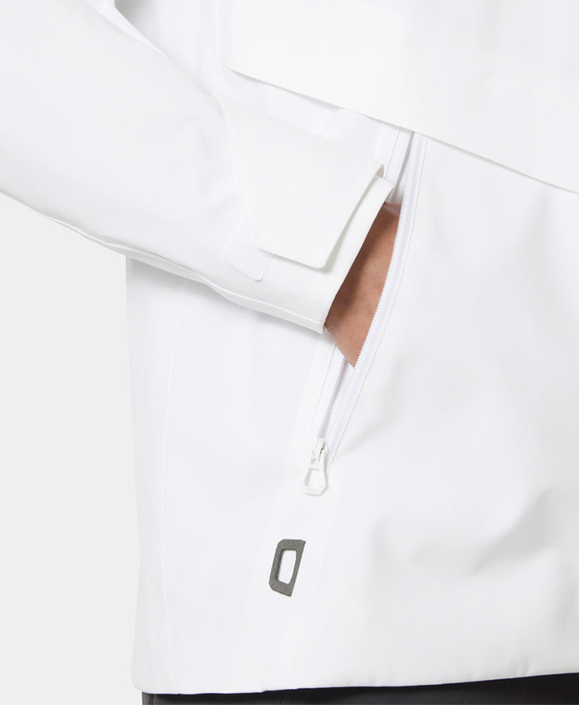 Helly Hansen W HP RACING HOODED JACKET (White)