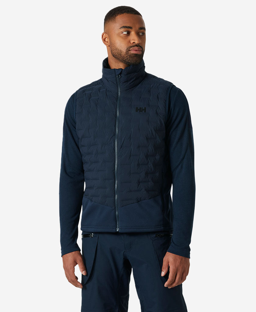 Image of Coats & Jackets. Product name - HP HYBRID STRETCH INS VEST, Navy in Navy colour by brand - Helly Hansen