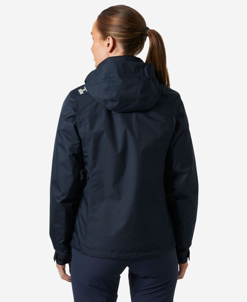 Helly Hansen W CREW HOODED PILE JACKET (Navy)