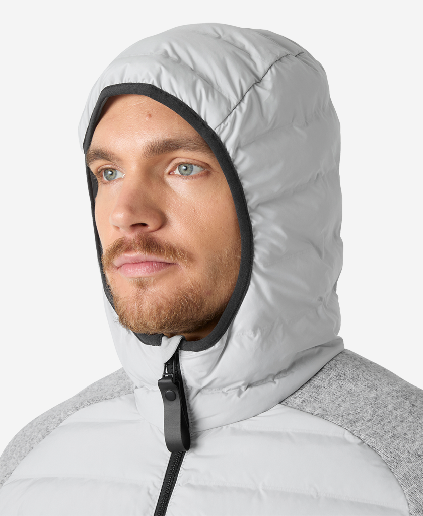 Helly Hansen SKAGEN HYBRID KNIT INSULATOR (Grey Fog)