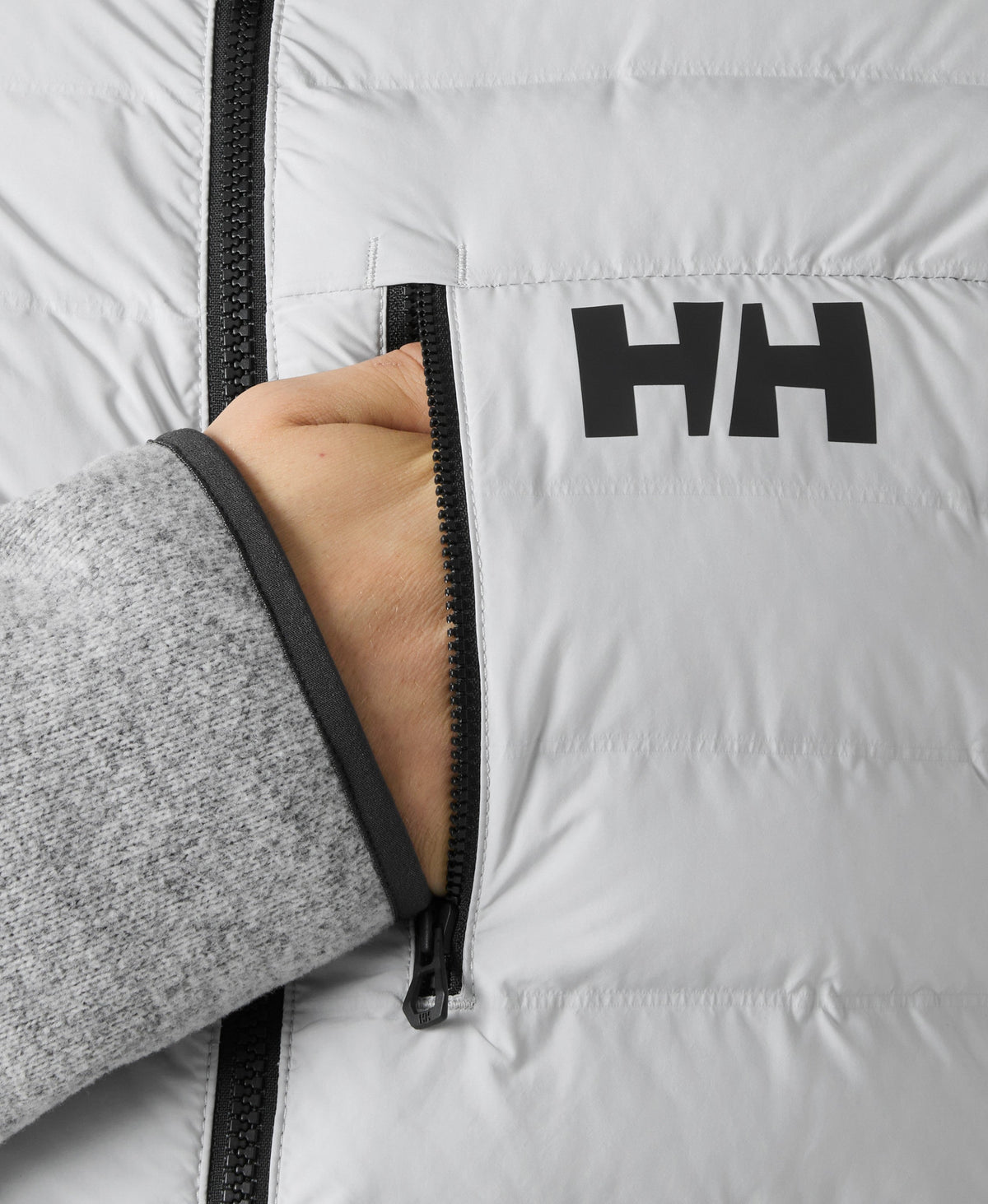 Helly Hansen SKAGEN HYBRID KNIT INSULATOR (Grey Fog)