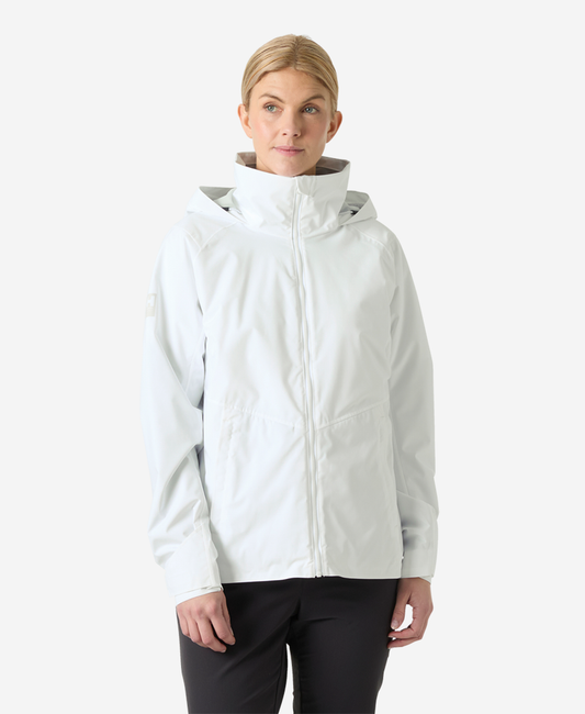 Image of Coats & Jackets. Product name - W HP RACING LIFALOFT HOODED, White in White colour by brand - Helly Hansen