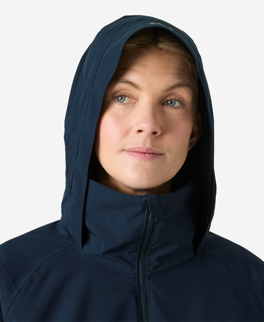Helly Hansen W HP RACING LIFALOFT HOODED (Navy)