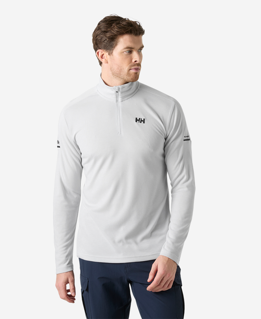 Image of Shirts. Product name - HP 1/2 ZIP PULLOVER, Grey Fog in Grey Fog colour by brand - Helly Hansen