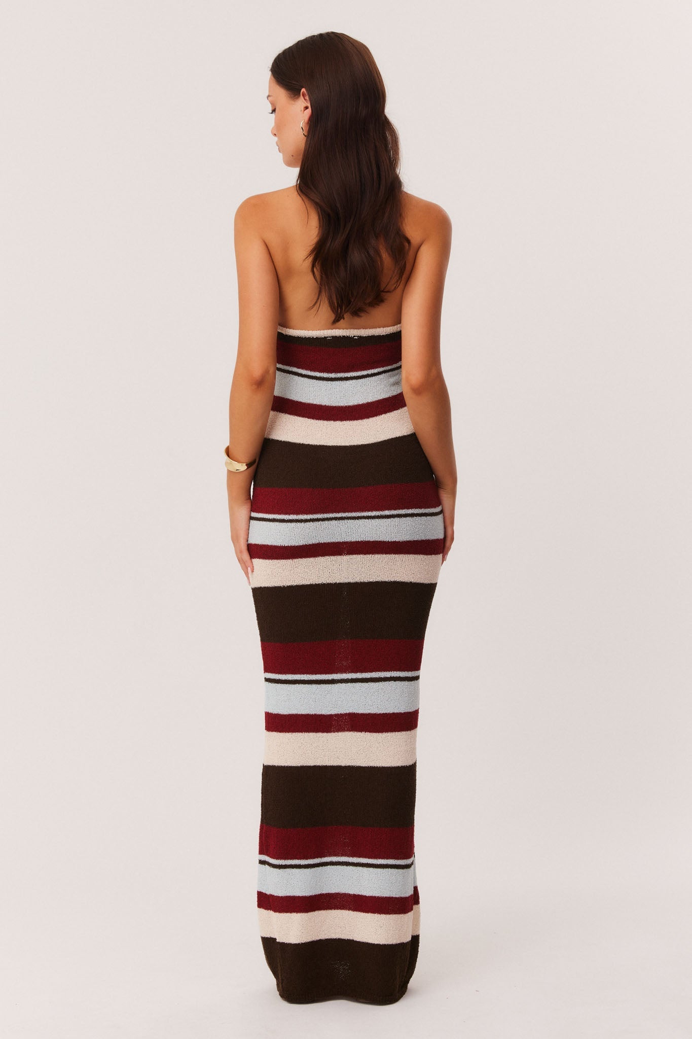 SNDYS EFFIE MAXI DRESS (Multi Stripe)