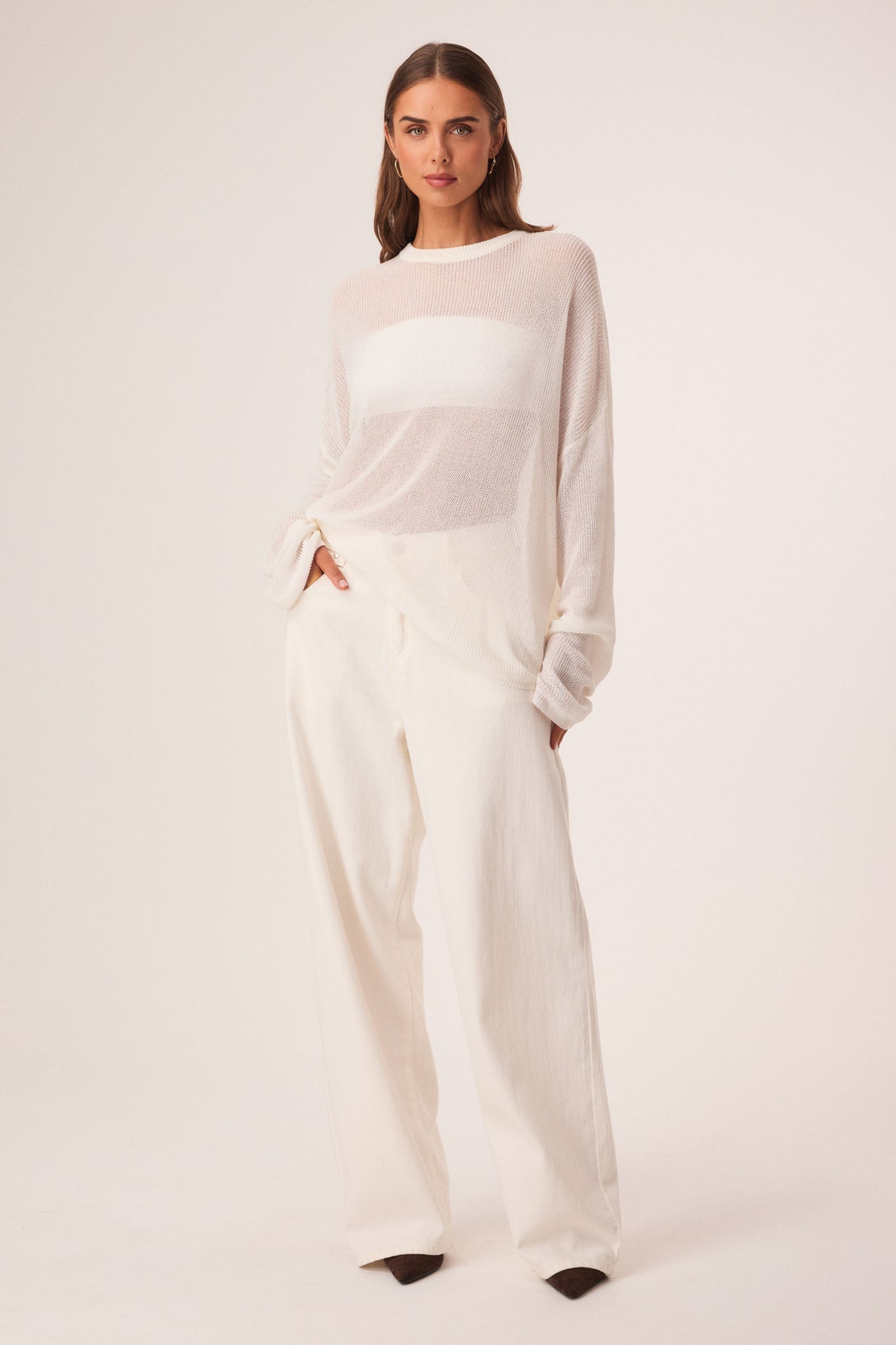 SNDYS BOBBI JUMPER (White)
