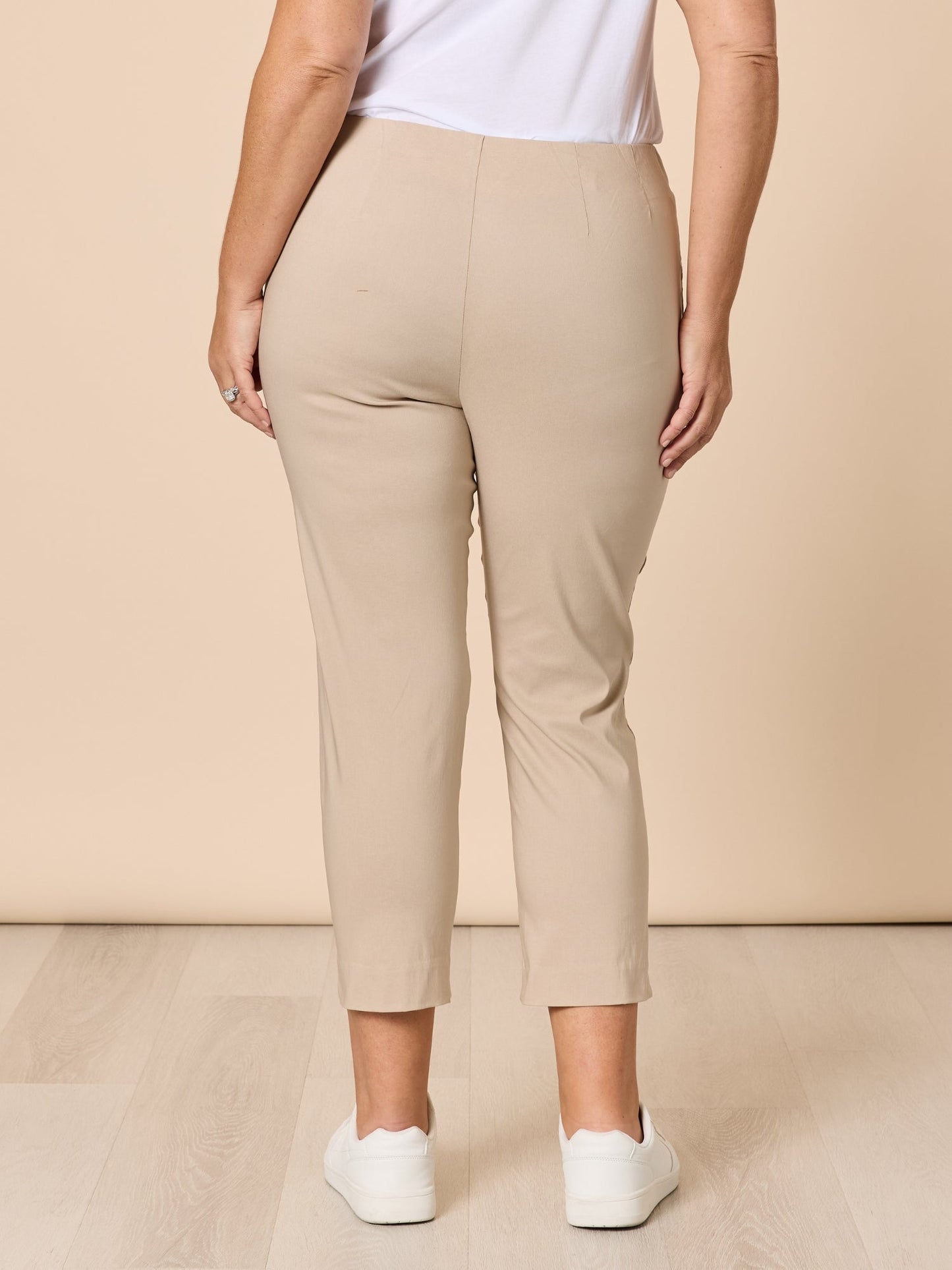 Threadz Zara Stretch Pant (Natural)