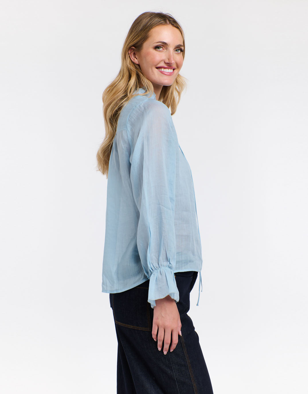 365 Days Amber Blouse (Sky Blue)