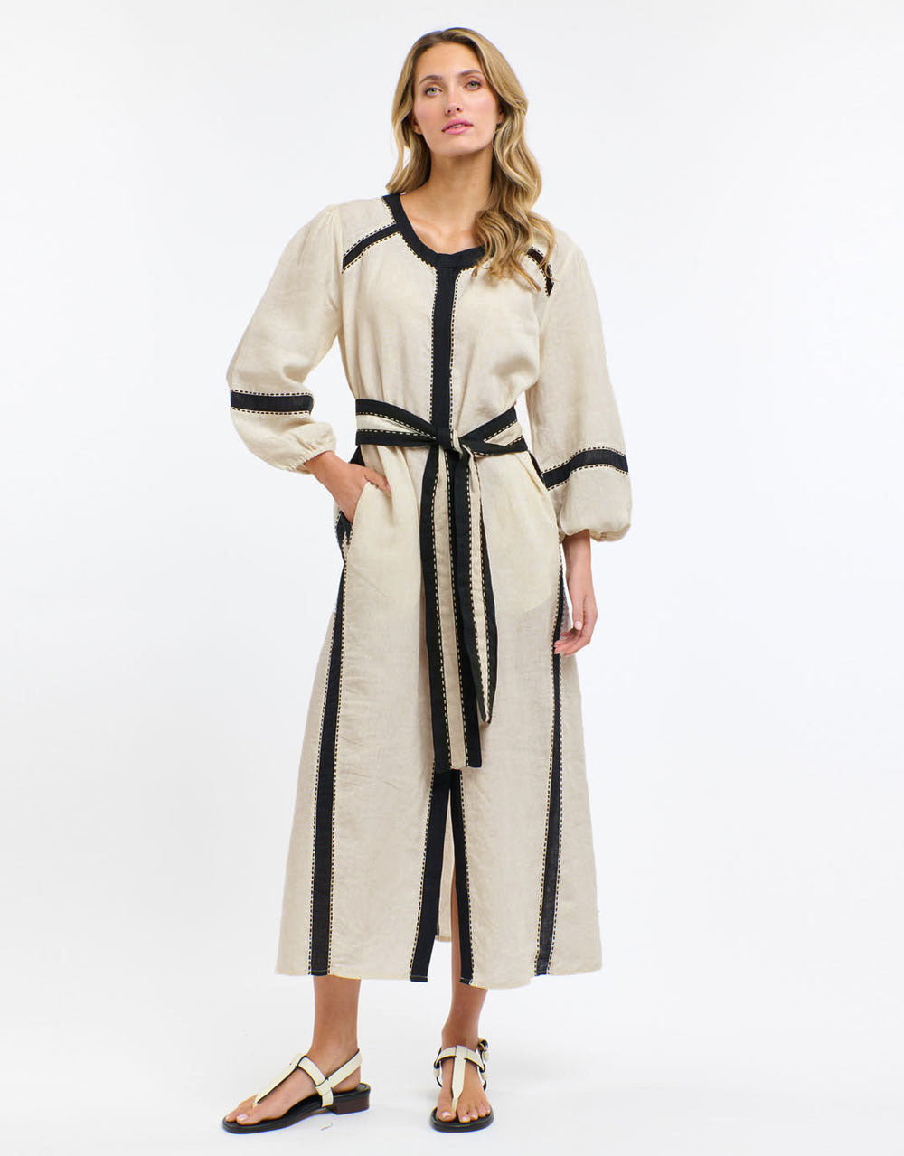 365 Days Carolyn Resort Dress (Natural/Black)