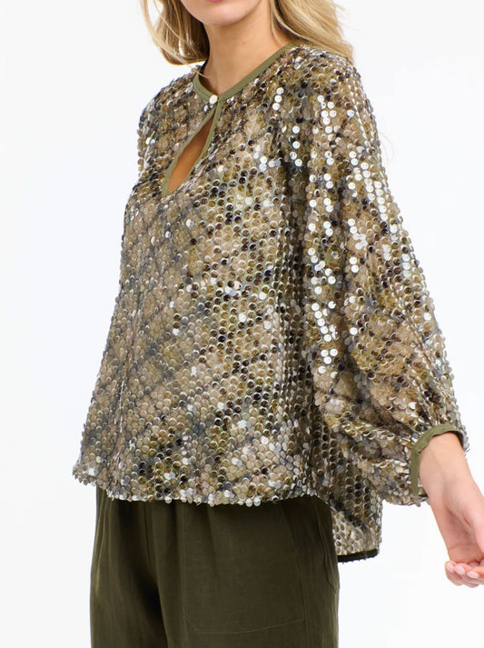 365 DAYS MEDUSA TOP (Khaki)