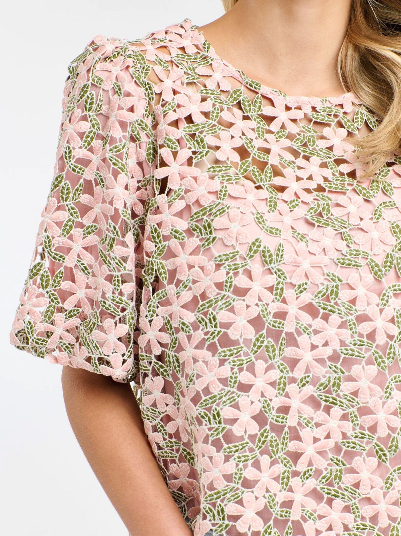 365 DAYS SECRET GARDEN TOP (Blush)