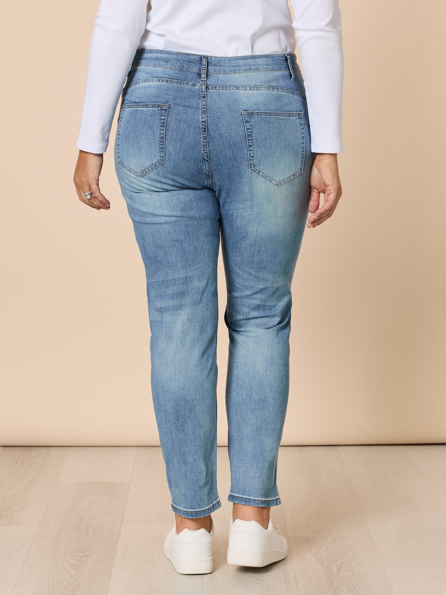 Gordon Smith Marvel High Rise Stretch Jean (Denim)