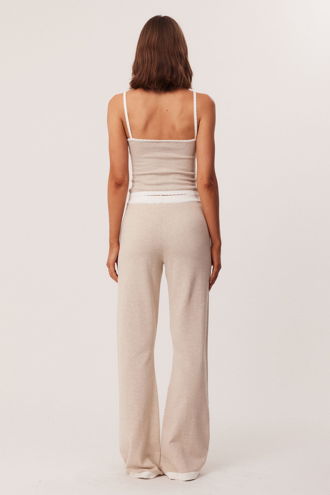 SNDYS WAVERLY PANTS (Beige Marl)