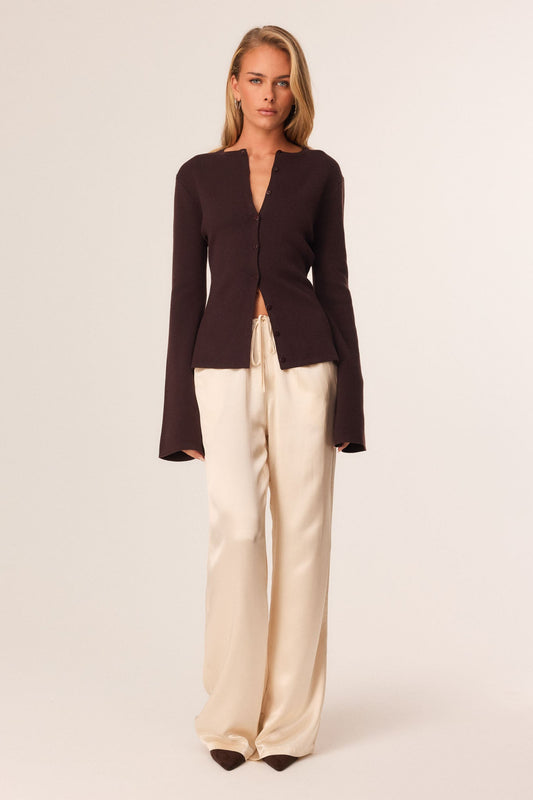 SNDYS HALSTON CARDIGAN (Coffee)