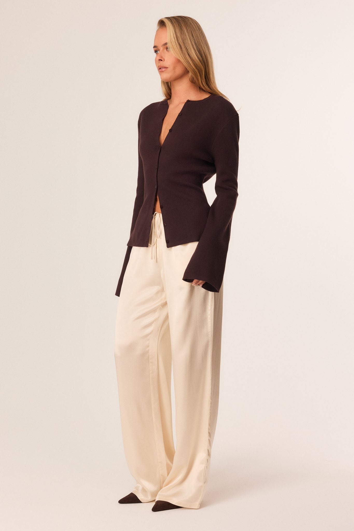 SNDYS HALSTON CARDIGAN (Coffee)