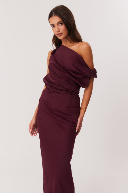 SNDYS CALISSA MAXI DRESS (Burgundy)
