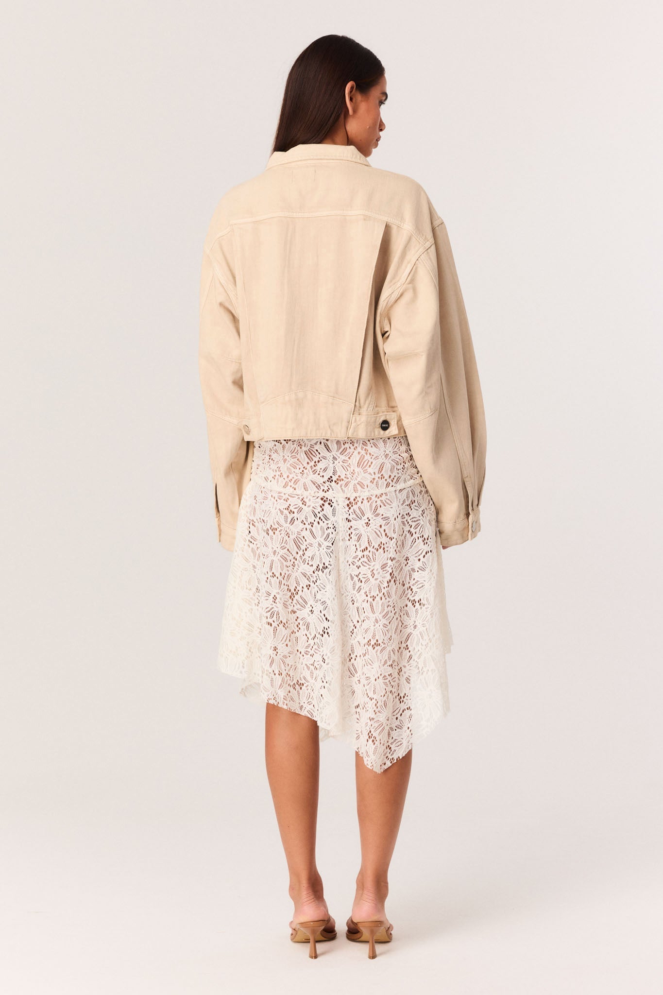 SNDYS COLE DENIM JACKET (Oat)