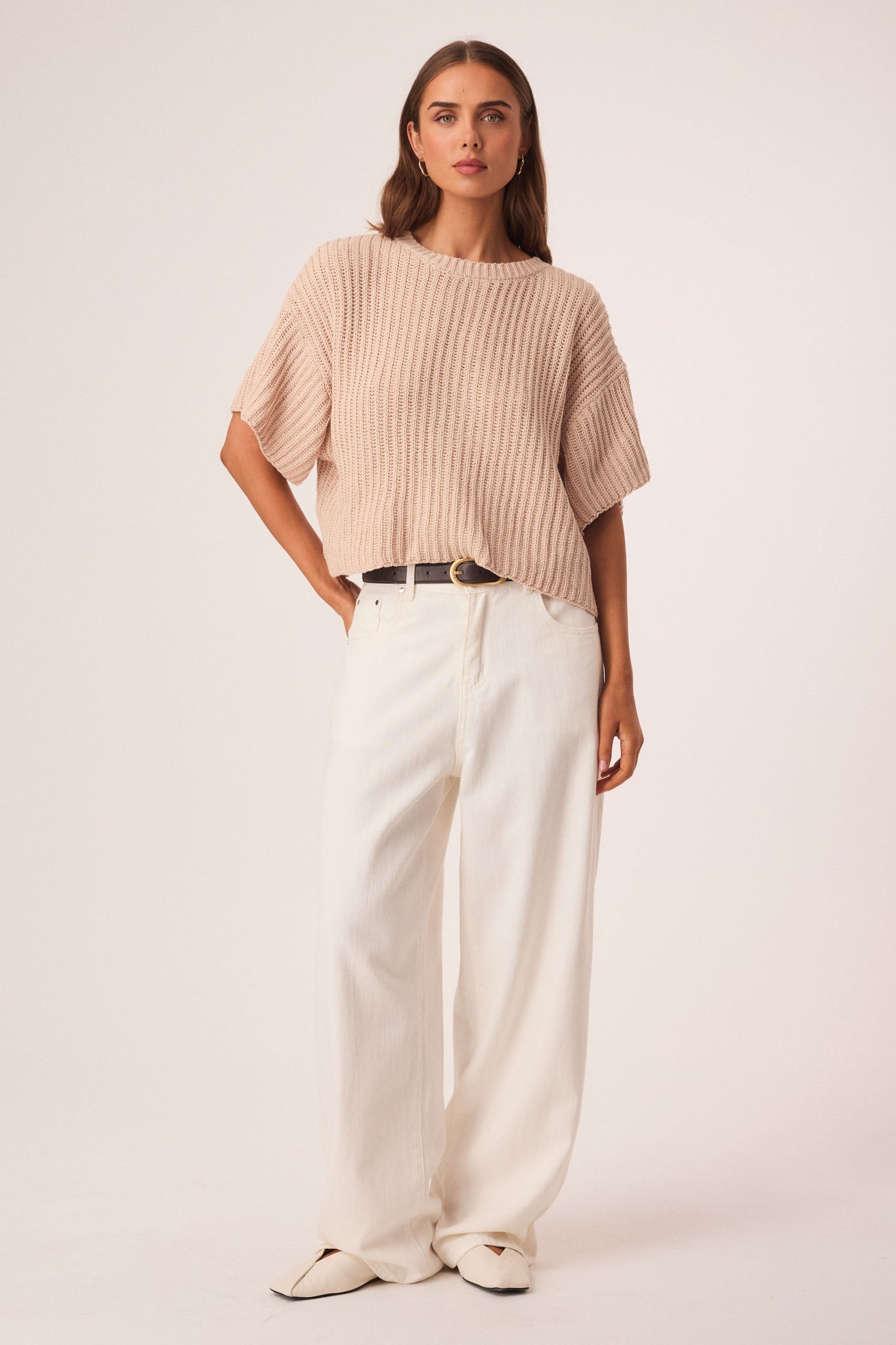 SNDYS BRINLEY TOP (Taupe)
