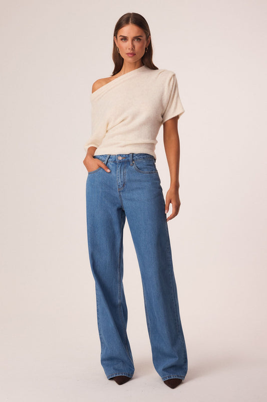 SNDYS WILDA TOP (Cream Marle)