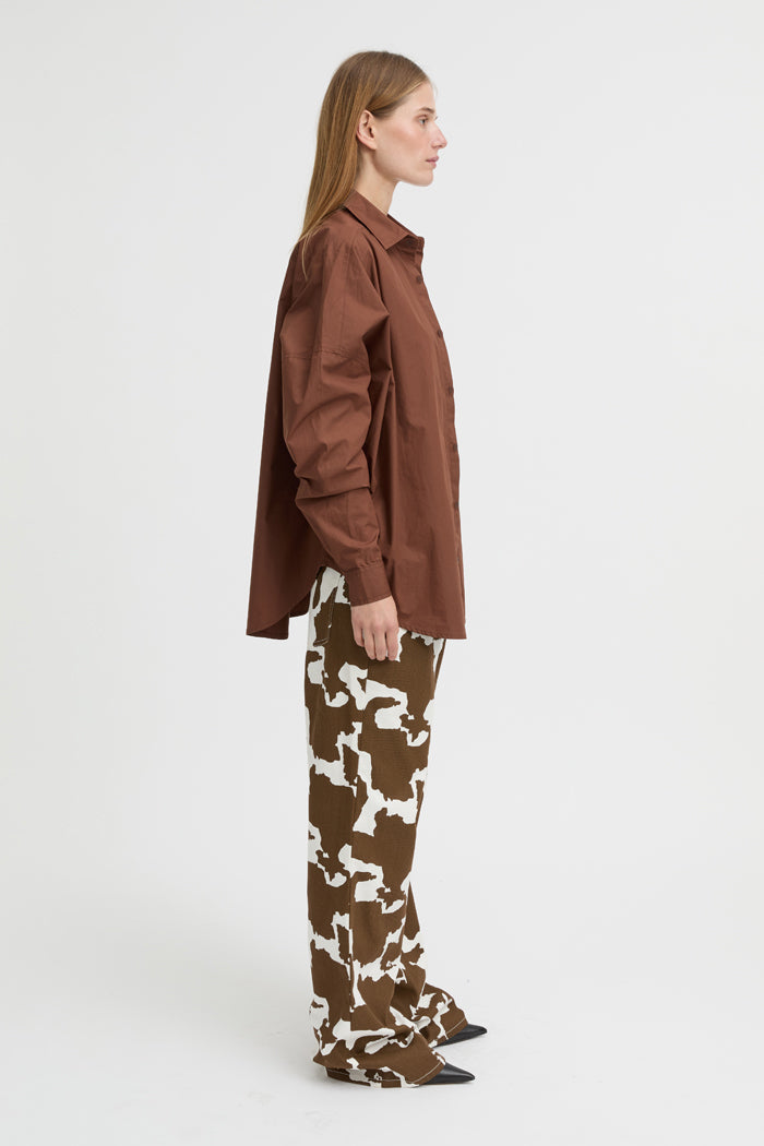 Blanca Studio Yvaine Shirt (Brown)