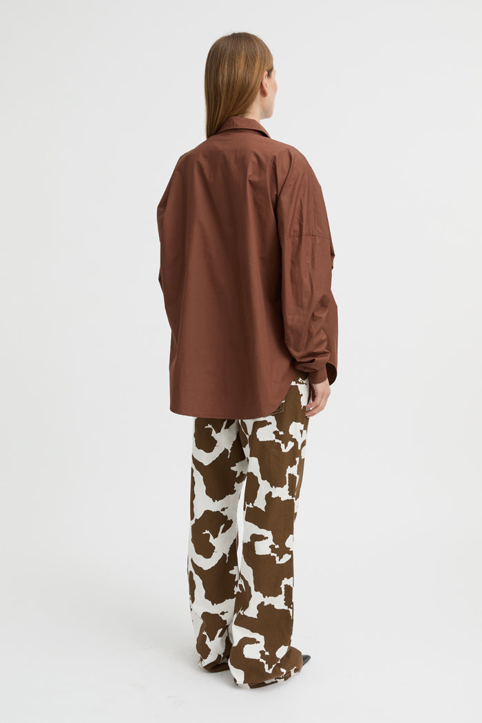 Blanca Studio Yvaine Shirt (Brown)