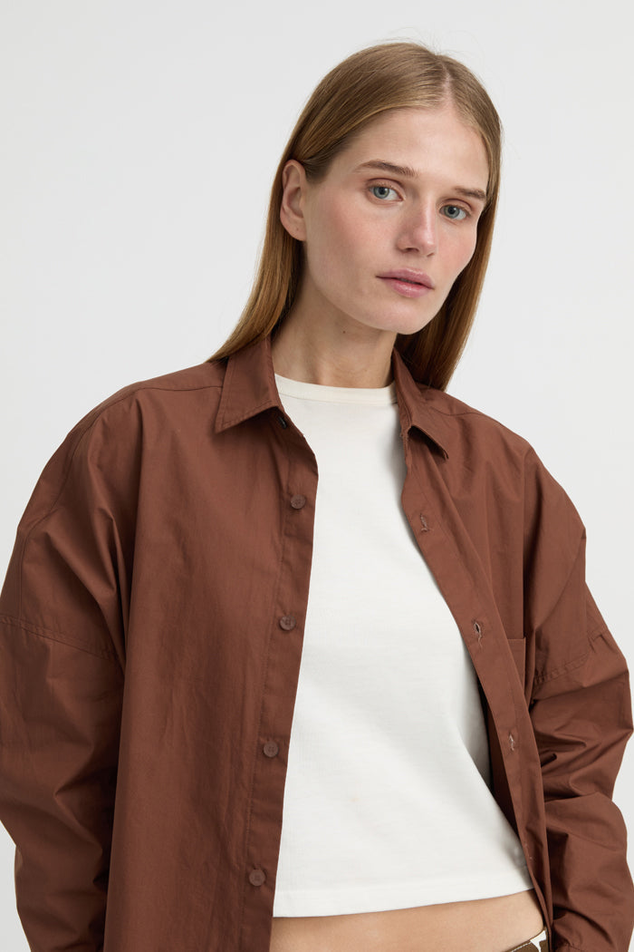 Blanca Studio Yvaine Shirt (Brown)