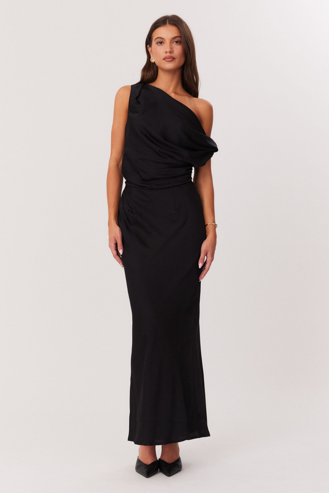 Image of Dresses. Productname: SNDYS CALISSA MAXI DRESS in Black colour by brand - SNDYS
