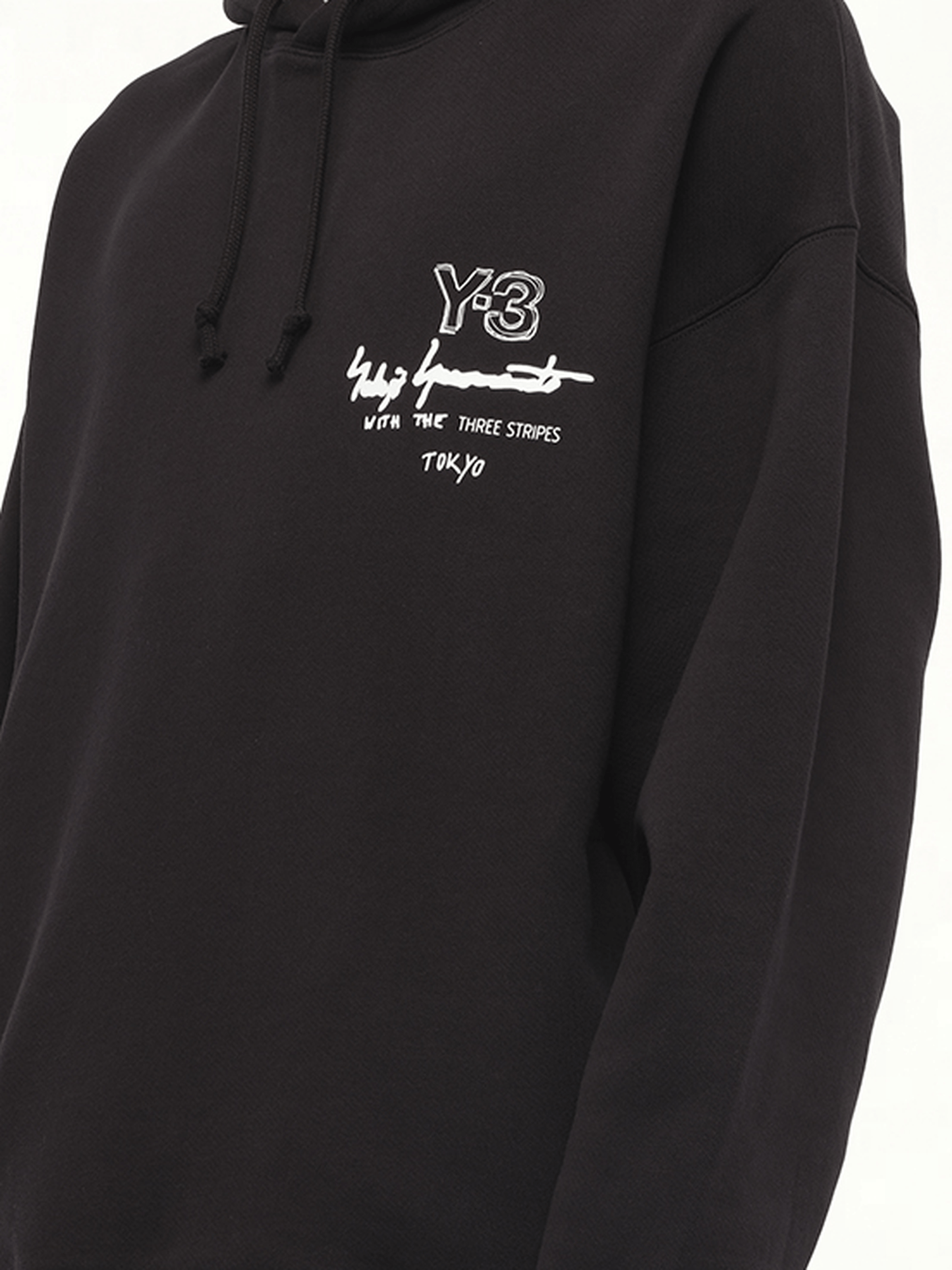 Y-3 Graphic Ft Hoodie (Black)