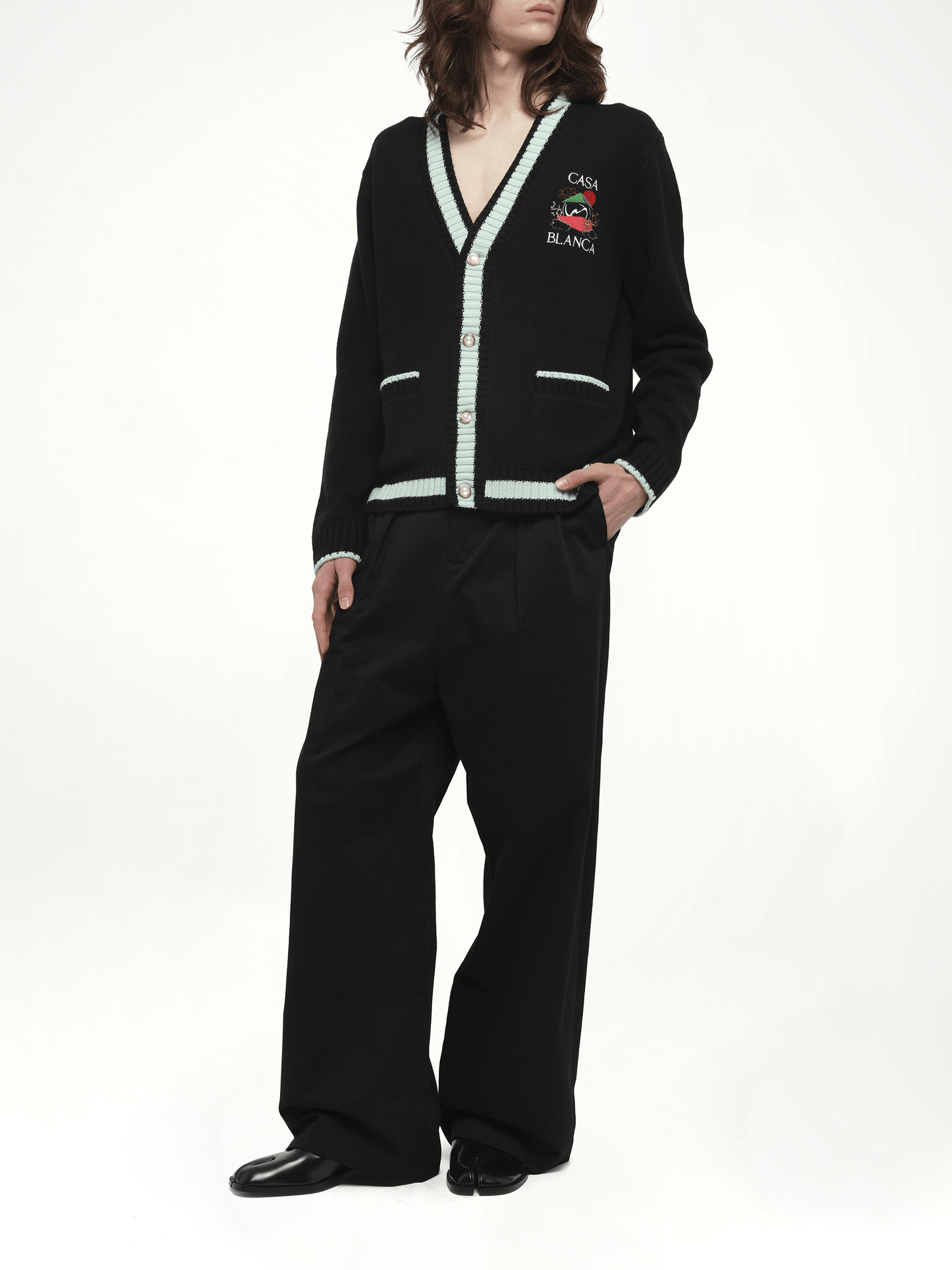 CASABLANCA Casa Mountain Cardigan (Black)