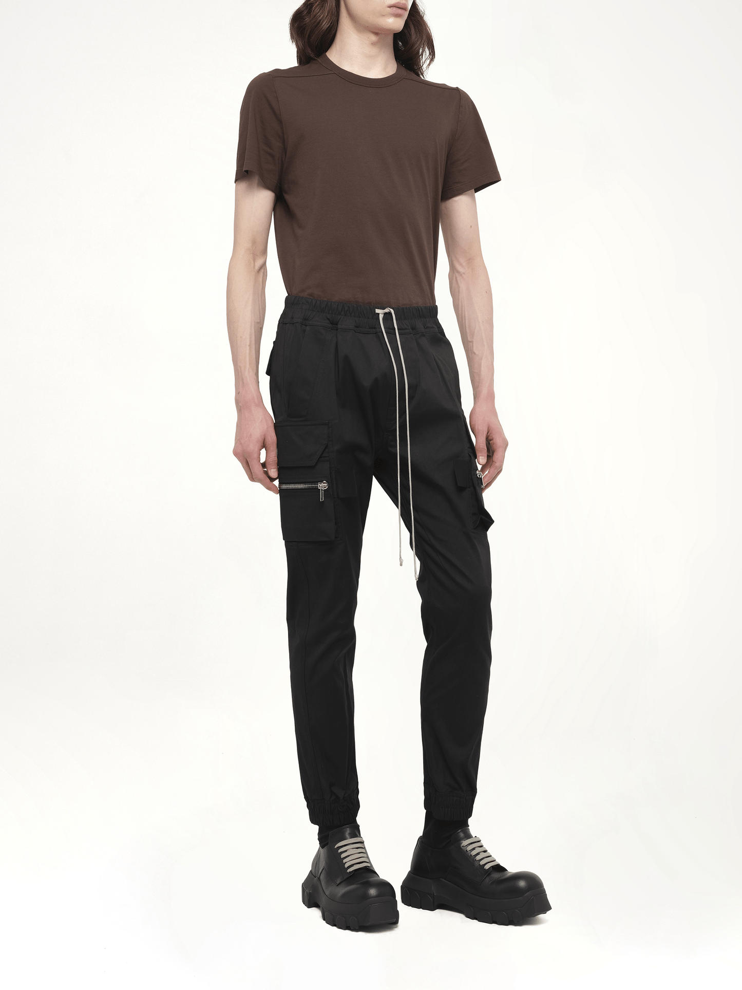 RICK OWENS Mastodon Cargo Pants (Black)