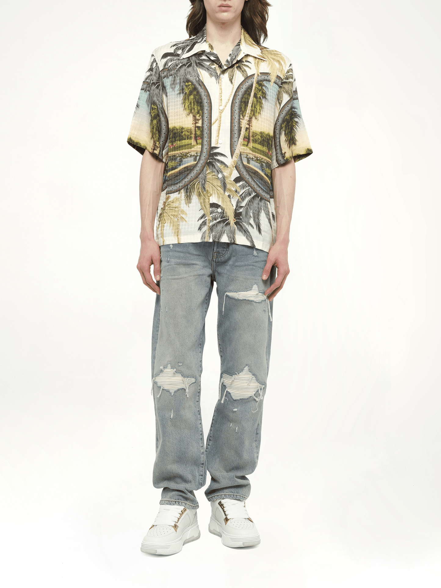 AMIRI Paradise Bowling Shirt (Multicolour)
