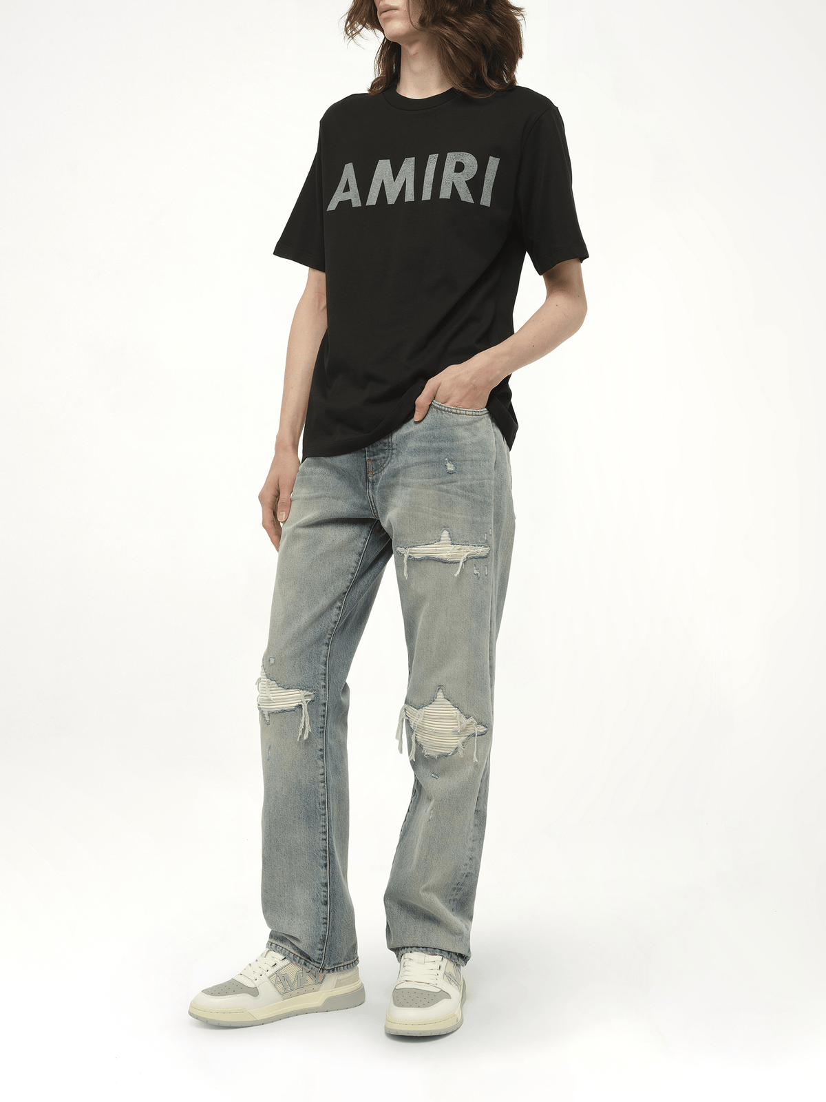 Amiri Stencil T-Shirt (Black)