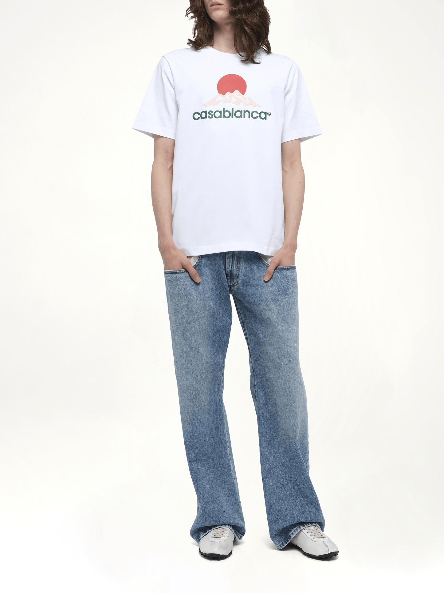 CASABLANCA Casablanca Montagne T-Shirt (White)