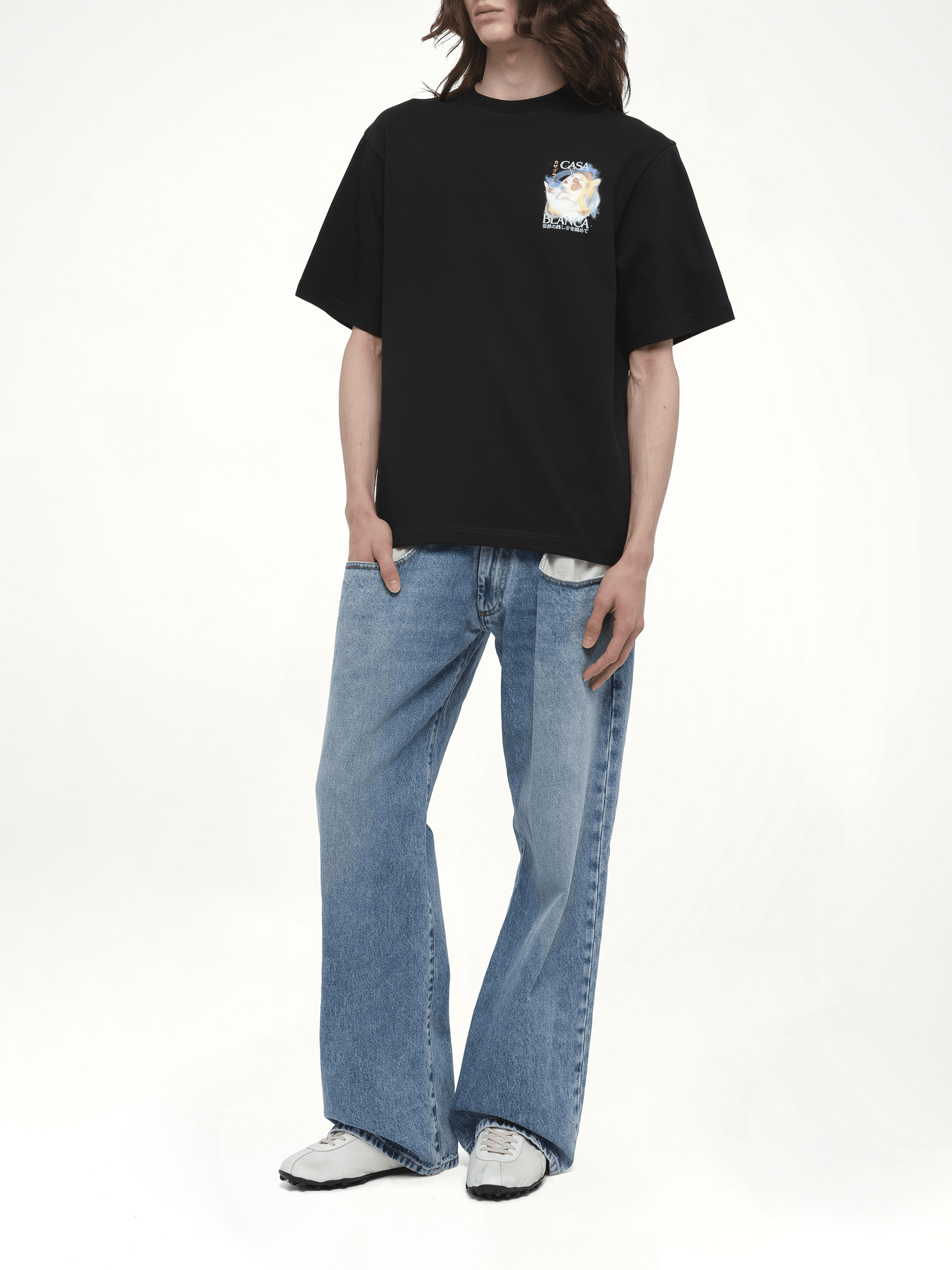 CASABLANCA Galactic Connection T-Shirt (Black)