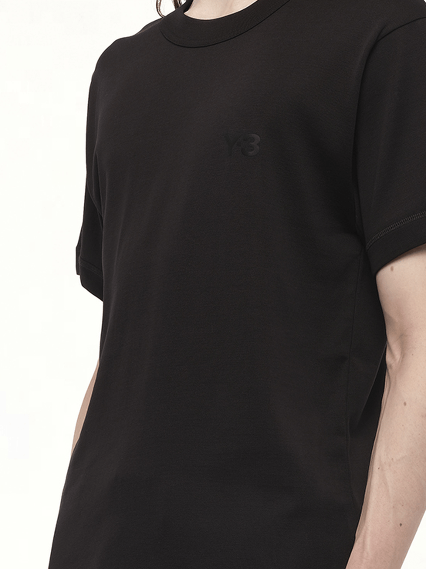 Y-3 Slim Short Sleeve T-Shirt (Black)