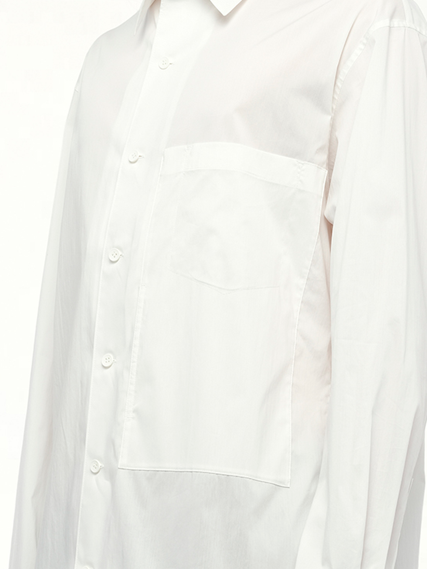Y-3 Sporty Cotton Shirt (White)