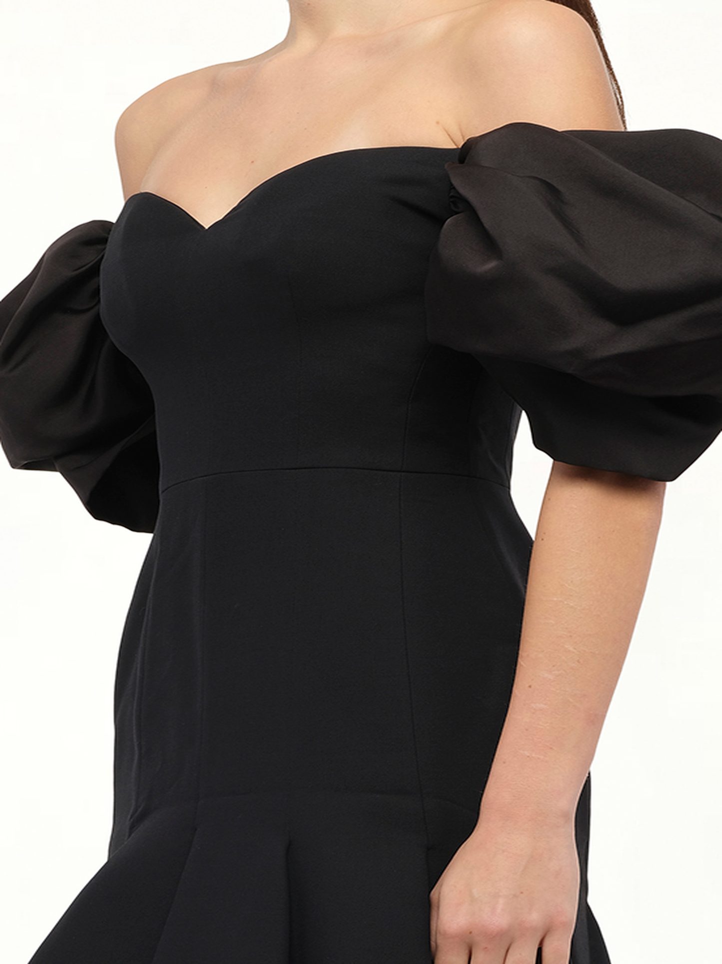 ALEXANDER MCQUEEN Wool Silk Dress (Black)