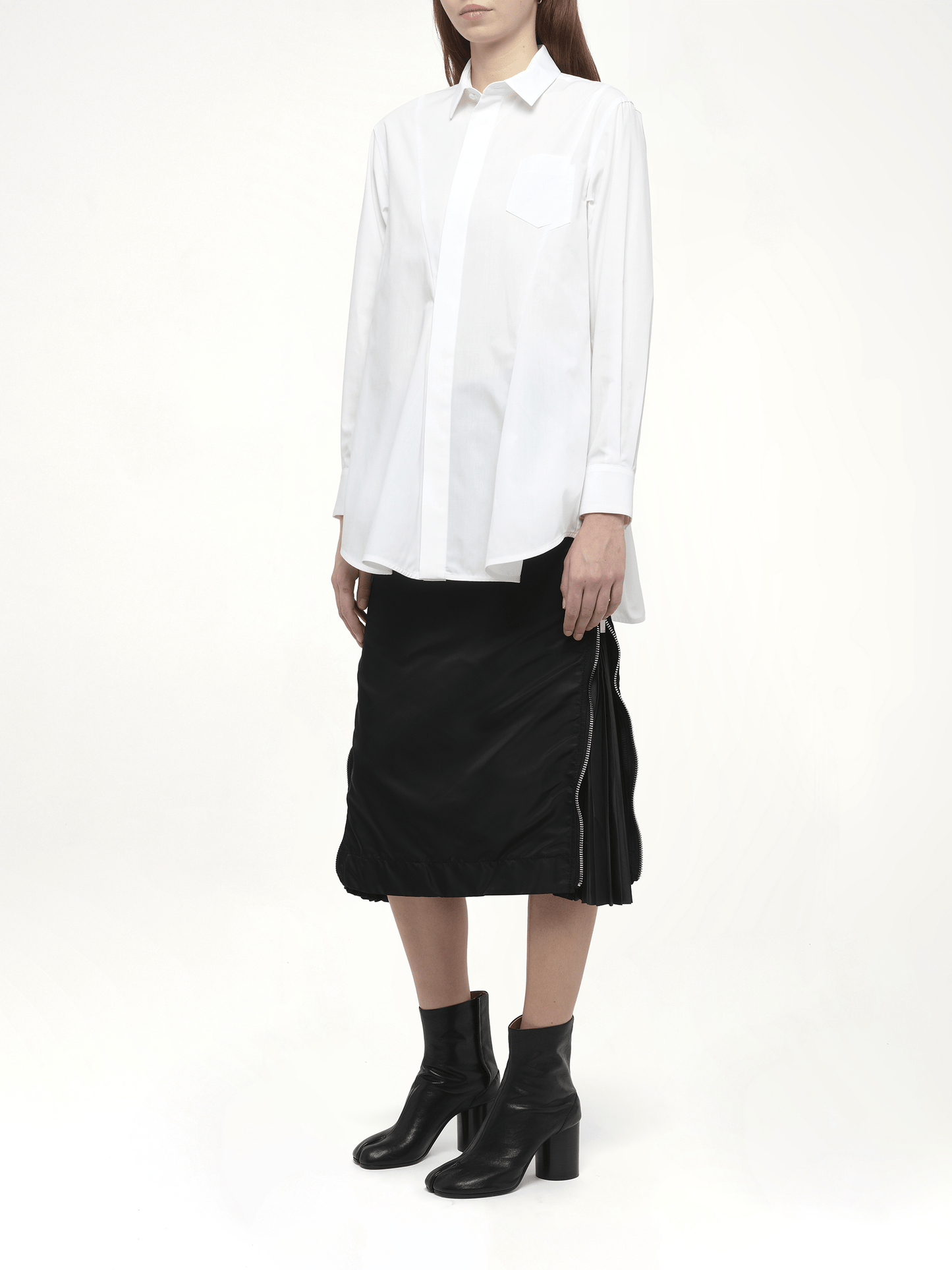 SACAI Poplin Shirt (White)