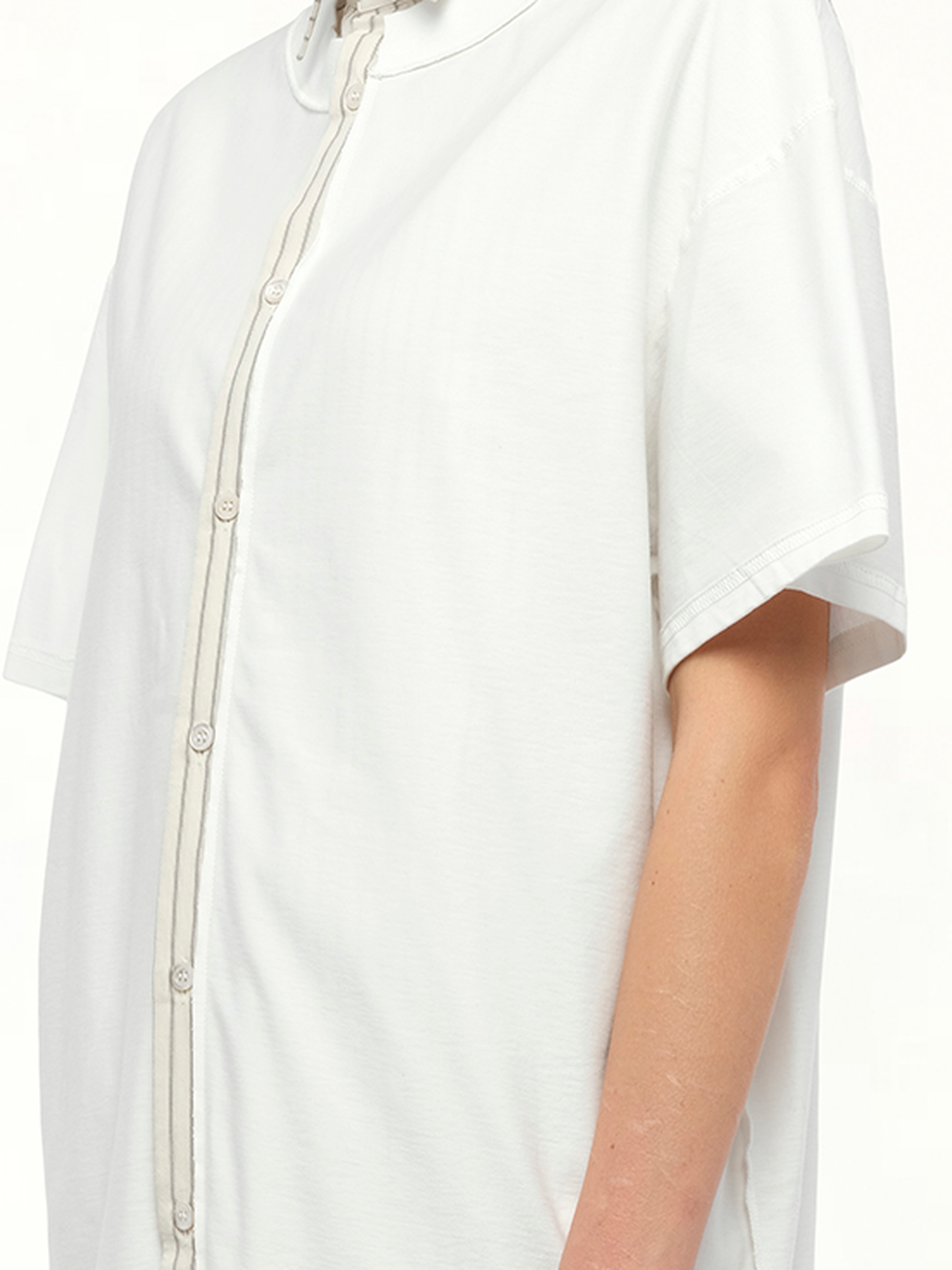 MAISON MARGIELA Short-sleeved Top (White)