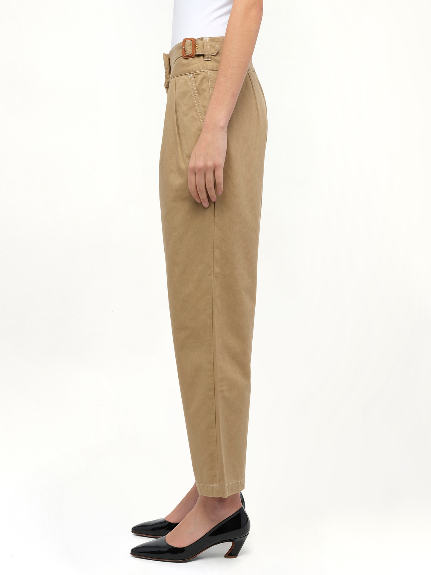 LOEWE Chino Trousers (Beige)