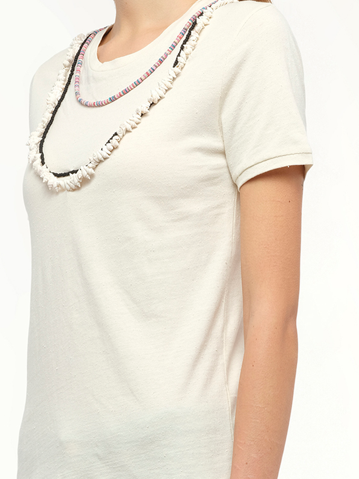Loewe x Paula T-Shirt Necklaces (White)