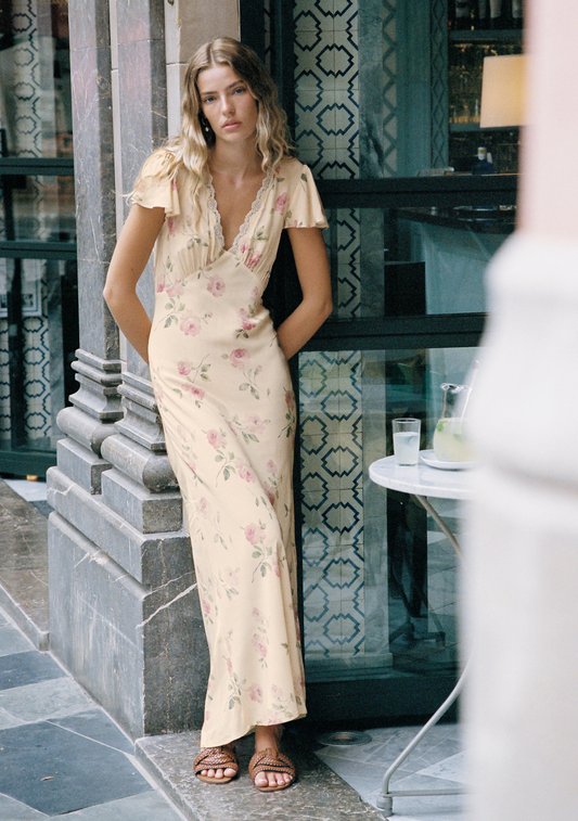 Auguste The Label Marena Midi Dress (Floral Print)