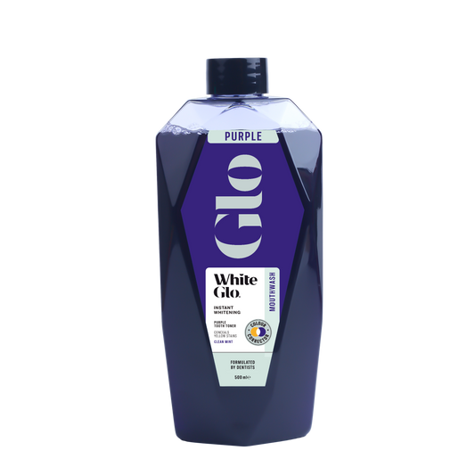 White Glo Purple Tooth Toner Mouthwash