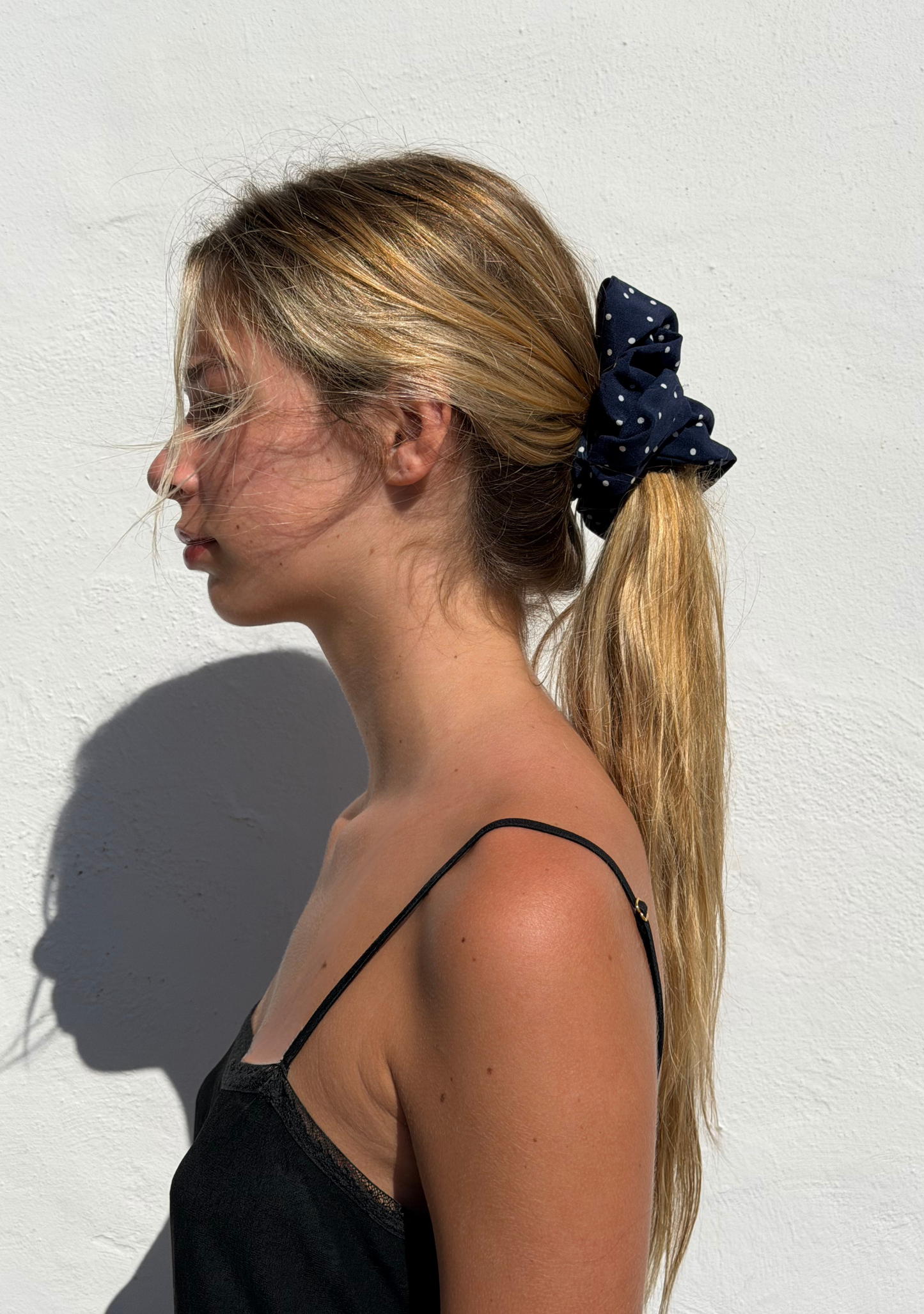 Image of Accessories. Productname: Auguste The Label Voluminous Scrunchie - Avalie in Print colour by brand - Auguste The Label
