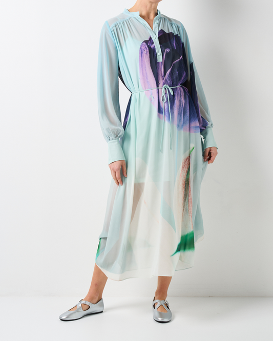 Image of Dresses. Product name - Athens Dress in La Fleur colour by brand - Walnut Melbourne